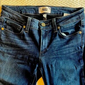 PAIGE Women's Dark Blue skinny Jeans Size 27